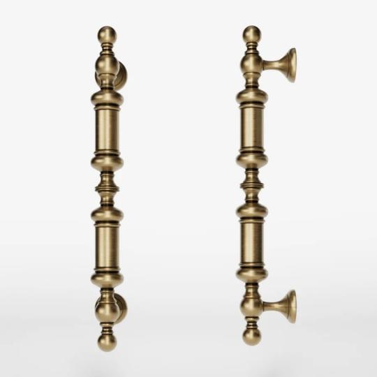 bronz rez dverova klucka velka posuvne dvere klasicky mediteransky obciansky dverova rukovet posuvne dvere klucka rustikalny vintage lameridiana obchod s bytovymi doplnkami.jpg